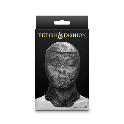 Fetish Fashion Lace Hood by NS Novelties - Bondage Hoods