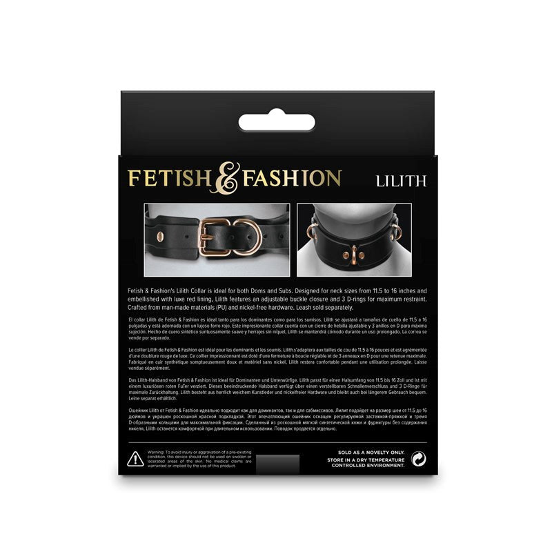 Fetish & Fashion - Lilith Collar - - Collars and Leads