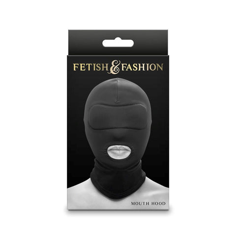 Fetish Fashion Mouth Bondage Hood by NS Novelties - Bondage Hoods