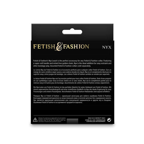 Fetish & Fashion Nyx Leash by NS Novelties - Collars and Leads