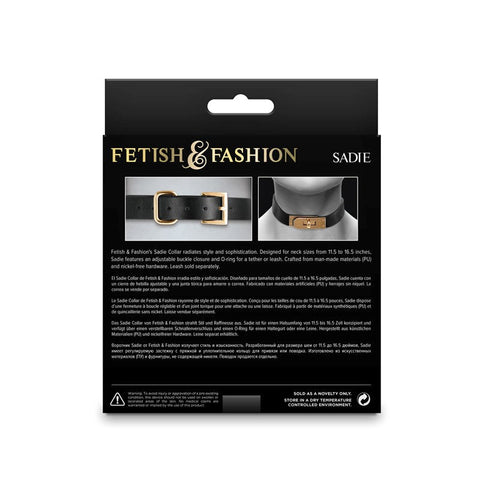 Fetish Fashion Sadie Collar by NS Novelties - Collars and Leads