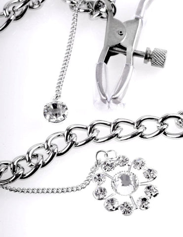 Crystal Nipple Clamps by Pipedream Products - Nipple and Clit Clamps