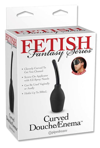 Fetish Fantasy Series Curved Douche Enema Douche Enema - Enemas and Douches