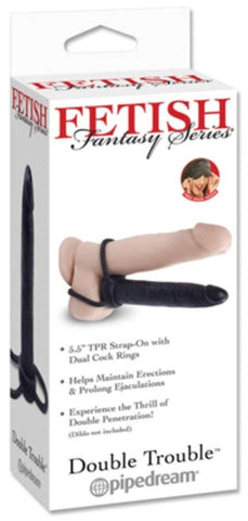 Fetish Fantasy Double Trouble Strap-On - Strap On Sextoys