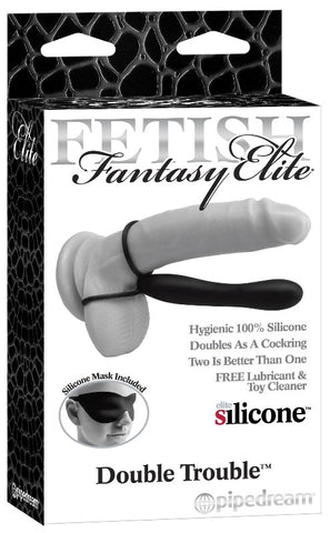 Fetish Fantasy Elite Double Trouble Dildo - Strap On Sextoys