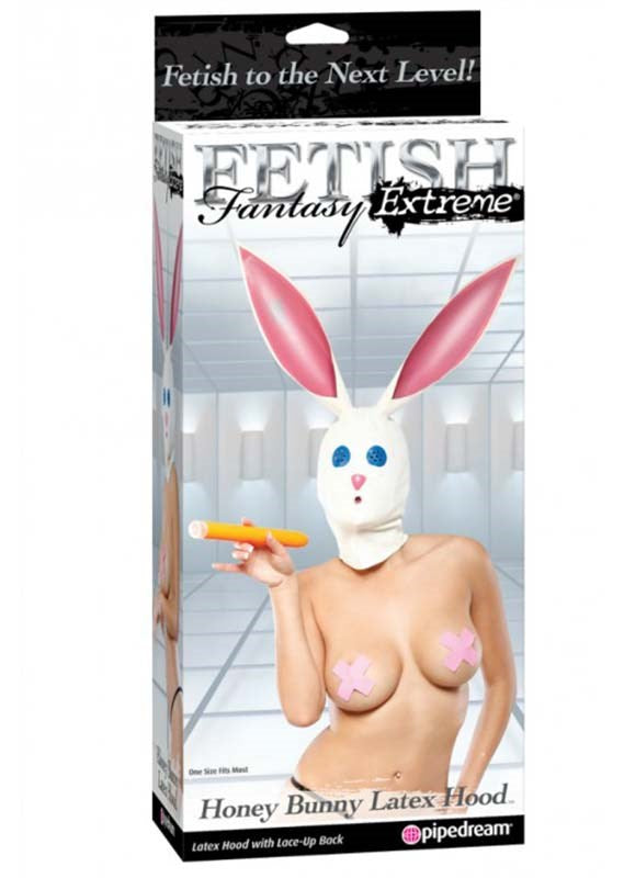 Fetish Fantasy Extreme Honey Bunny Latex Hood - - Bondage Hoods