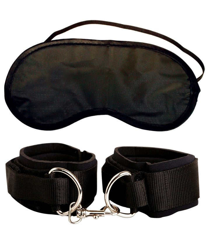 Fetish Fantasy Heavy Duty Cuffs Black - - Collars And Cuffs