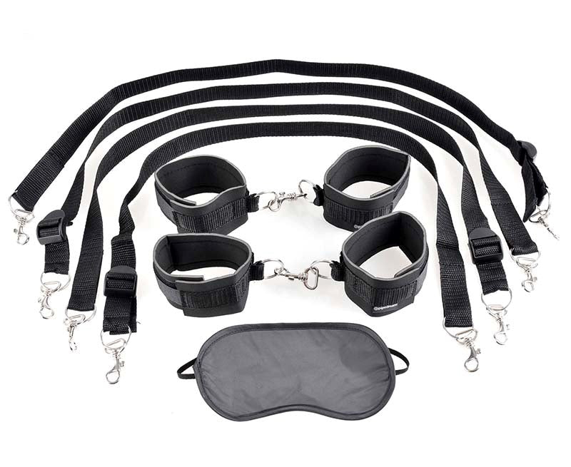 Fetish Fantasy Series Cuff and Tether Set - - Cuffs And Restraints