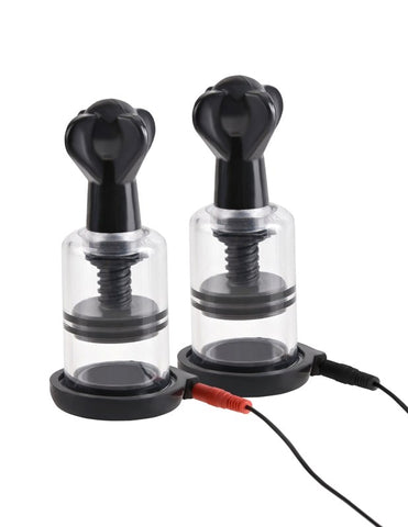 Shock Therapy Electro Nipple Suckers by Pipedream Products - Electro Sex
