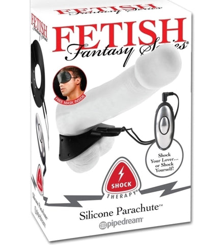 Shock Therapy Silicone Cock Parachute - Electro Sex