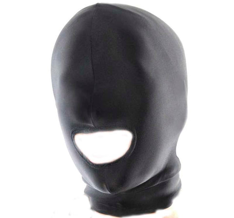 Fetish Fantasy Spandex Open Mouth Hood - Bondage Hoods