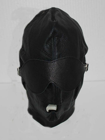 Fetish Supplies Bondage Hood Leather by BDStyle - Bondage Hoods