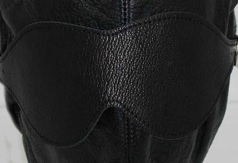 Fetish Supplies Bondage Hood Leather by BDStyle - Bondage Hoods
