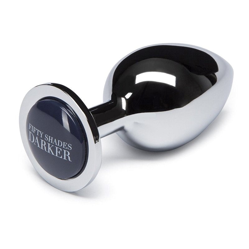 Fifty Shades Darker Beyond Erotic Steel Butt Plug - - Steel Sex Toys