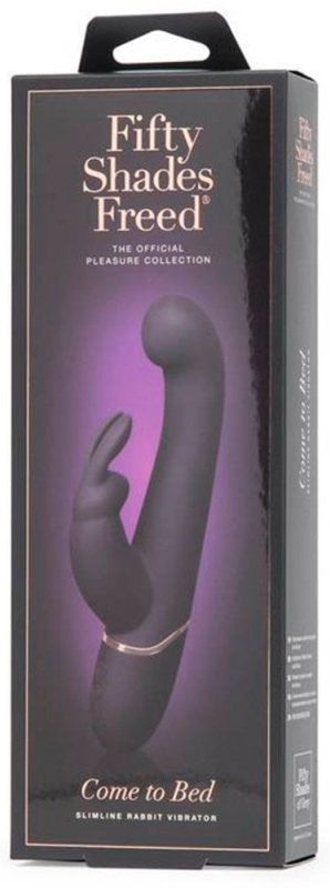 Fifty Shades Freed Come to Bed Slimline Rabbit Vibrator - - Rabbit Vibrators