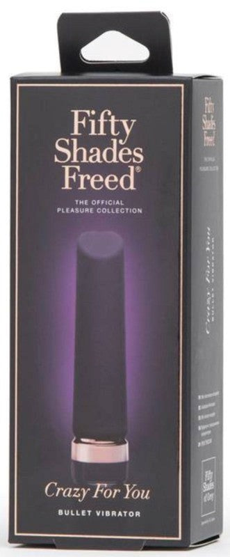Fifty Shades Crazy For You - Powerful Silicone Bullet Massager