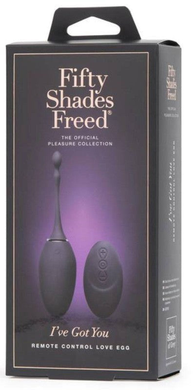 Fifty Shades Freed Ive Got You Remote Control Love Egg - - Remote Control Vibrators