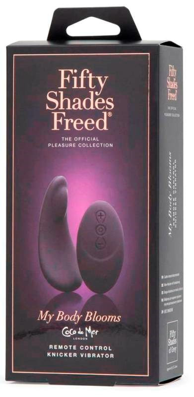 Fifty Shades Freed My Body Blooms Remote Control Knicker Vibrato - - Clit Ticklers and Pulsators