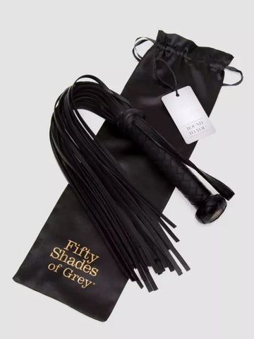 Fifty Shades Vegan Leather BDSM Flogger by Lovehoney - Whips And Crops
