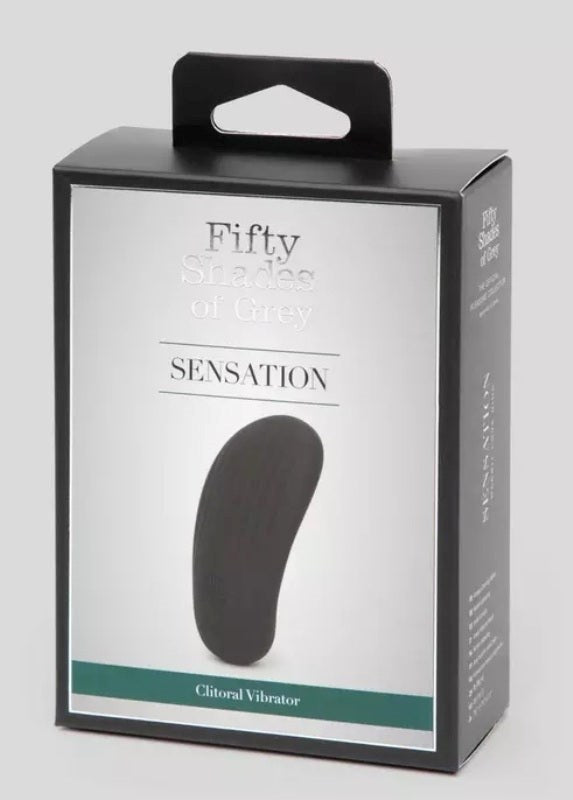 Fifty Shades of Grey Sensation Rechargeable Clitoral Vibrator - - Clit Ticklers and Pulsators