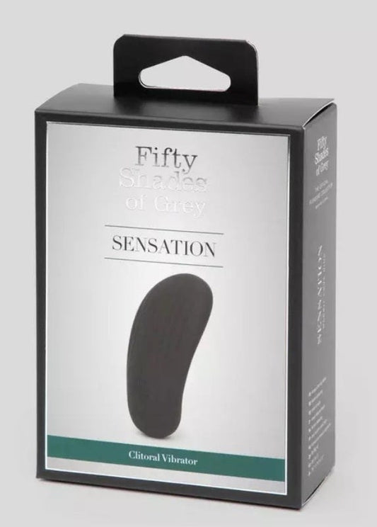 Fifty Shades of Grey Sensation Rechargeable Clitoral Vibrator - - Clit Ticklers and Pulsators