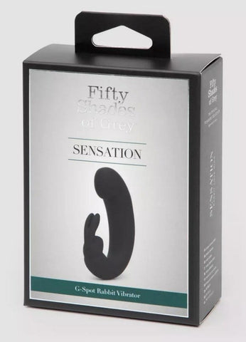 Fifty Shades of Grey Sensation Rabbit by Lovehoney - Rabbit Vibrators