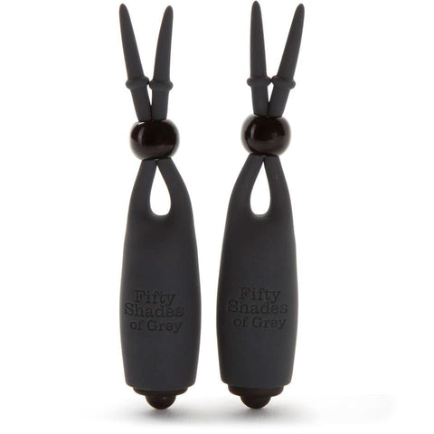 Fifty Shades of Grey Sweet Tease Vibrating Nipple - Nipple and Clit Clamps