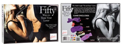 Fifty Ways to Tease Your Lover by California Exotics - Sex Games, Coupons and Tricks