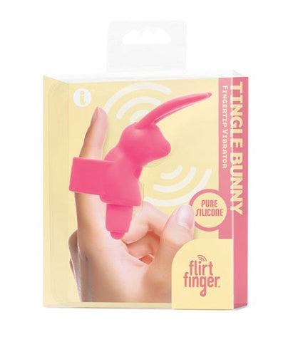 Finger Tingle Bunny G-Spot Vibrator by Icon Brands - Finger and Tongue Vibrators