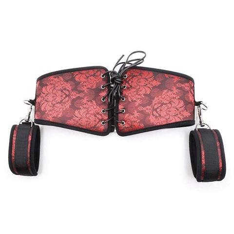 Flower Designed Bondage Kit black by BDStyle - Bondage Kits