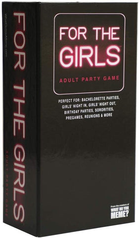 For The Girls Adult Party Game by What Do You Meme - Sex Games, Coupons and Tricks