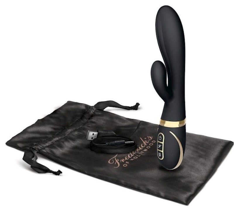 Fredericks of Hollywood Dual Stim Rabbit Vibrator Dual Density - - Rabbit Vibrators