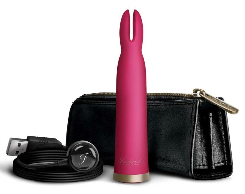 Fredericks Of Hollywood Rechargeable Rabbit Bullet Pink - - Rabbit Vibrators