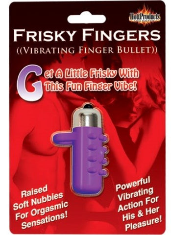 Frisky Fingers Sleeve Lavender by Hott Products - Finger and Tongue Vibrators
