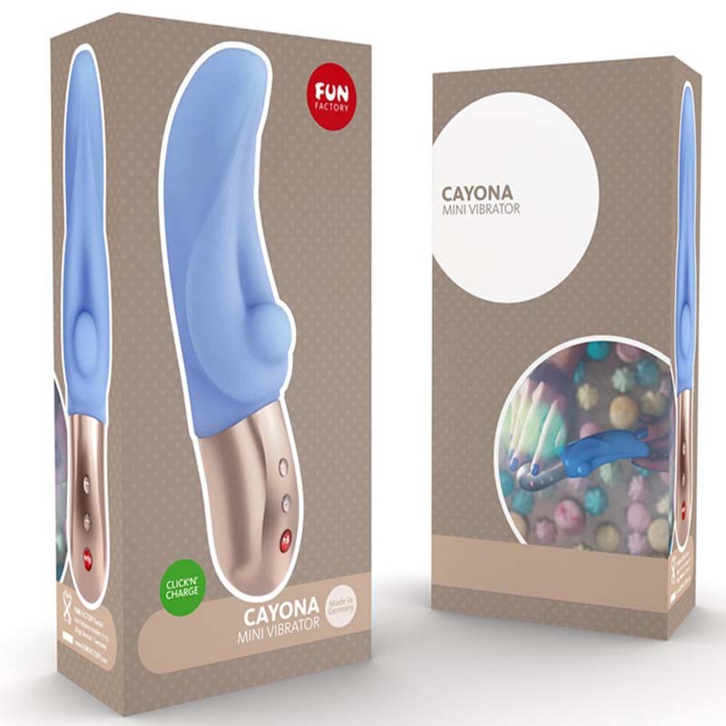 Fun Factory Cayona Candy Blue - - Waterproof Vibrators