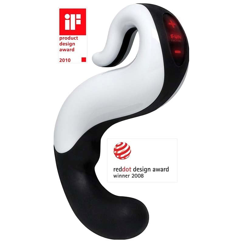 Fun Factory Delight Sex Toy Black/White - - Waterproof Vibrators