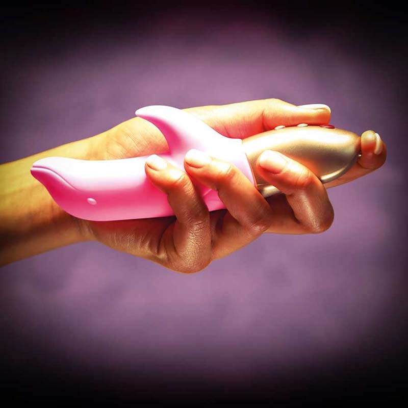 Fun Factory Dolly Bi Vibe Candy Rose - - Rabbit Vibrators