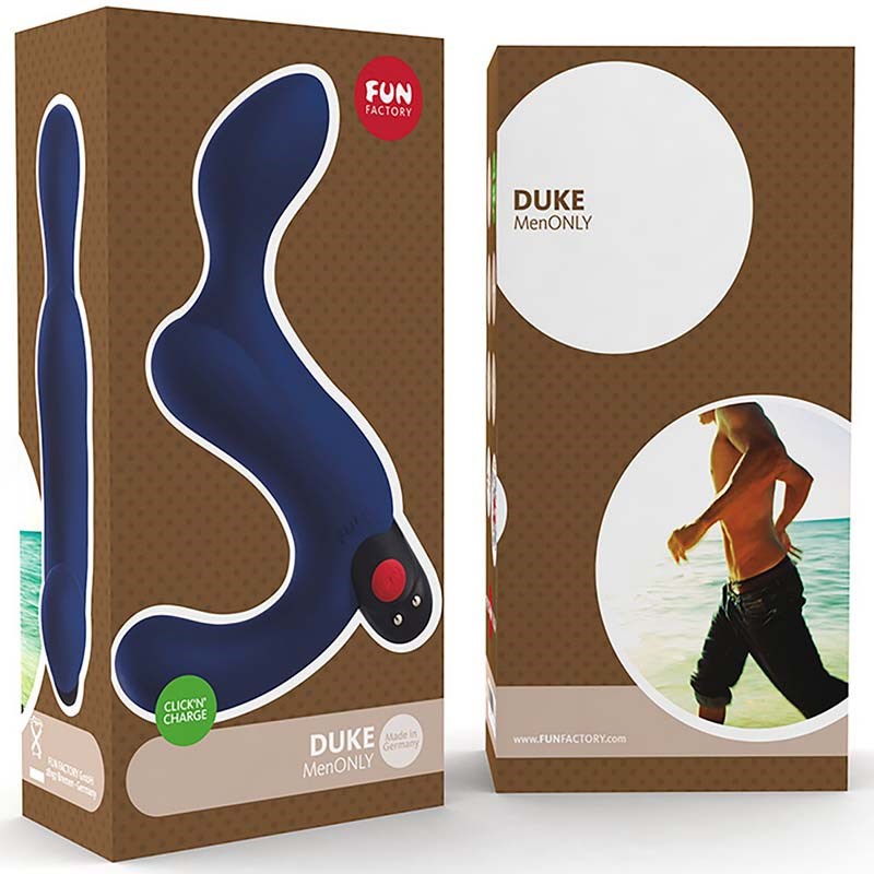 Fun Factory Duke Prostate Massager Blue - - Prostate Toys