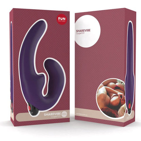 Sharevibe 2 0 Vanilla Strap-On Waterproof by Fun Factory - Strap On Sextoys