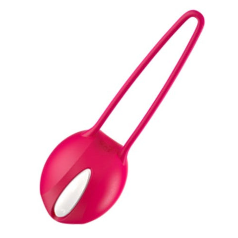 Smartball Uno Red White Kegel Exerciser by Fun Factory - Love Eggs and Kegel Exercisers
