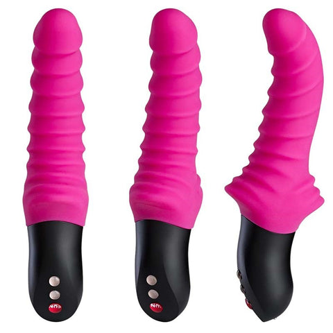 Stronic Drei Petrol Blue Thrusting by Fun Factory - Waterproof Vibrators