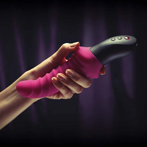 Stronic Drei Petrol Blue Thrusting by Fun Factory - Waterproof Vibrators
