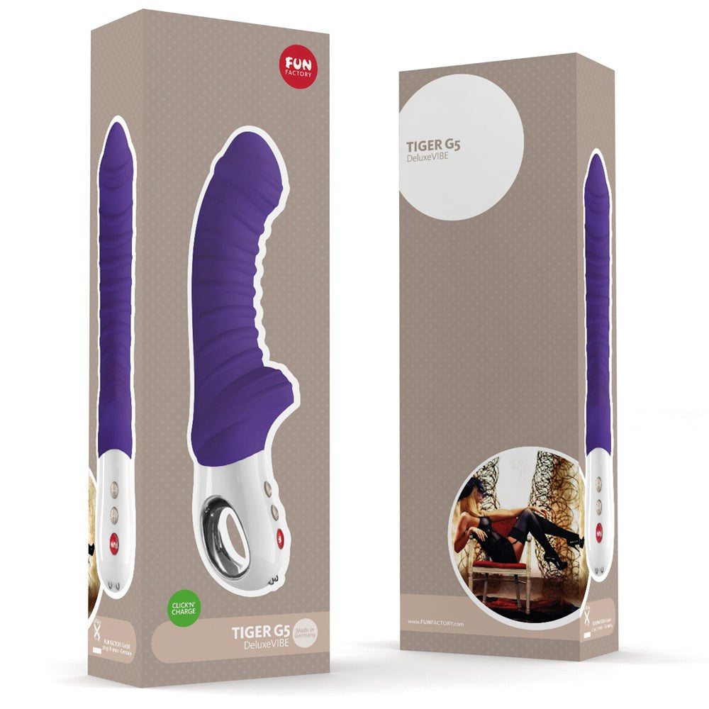 Fun Factory Tiger G5 Petrol Blue - - Waterproof Vibrators