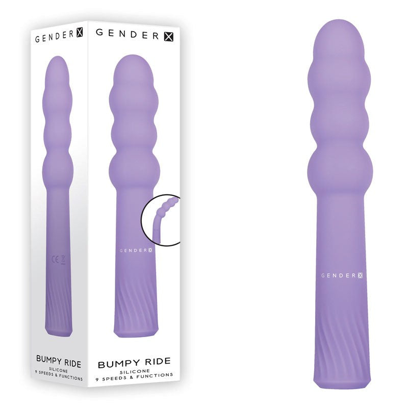 Gender X BUMPY RIDE Vibe - Purple - - G-Spot Vibrators