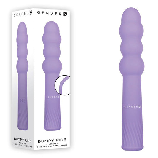 Gender X BUMPY RIDE Vibe - Purple - - G-Spot Vibrators