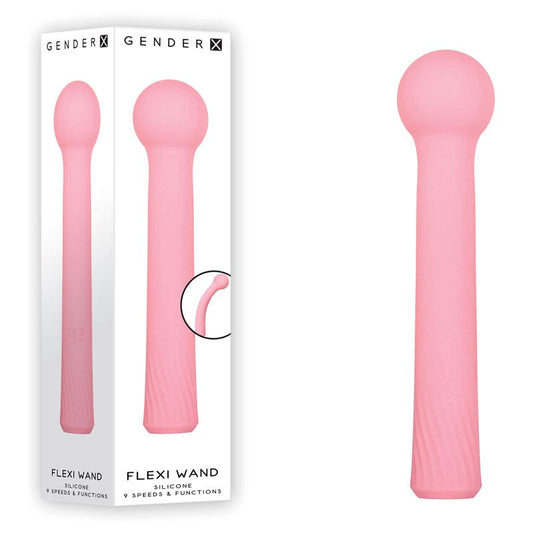 Gender X FLEXI WAND - Pink - - Body Wands
