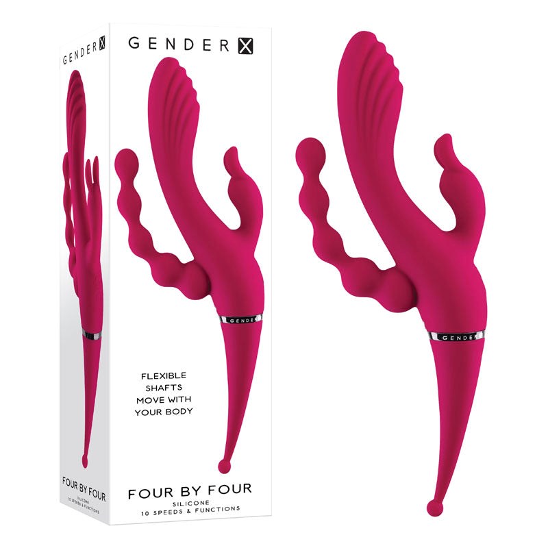 Gender X FOUR BY FOUR - Rose - - G-Spot Vibrators