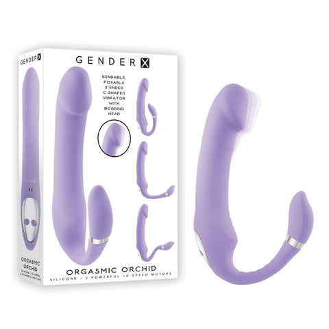Gender X ORGASMIC ORCHID Strapless Strap-On - Strap On Sextoys