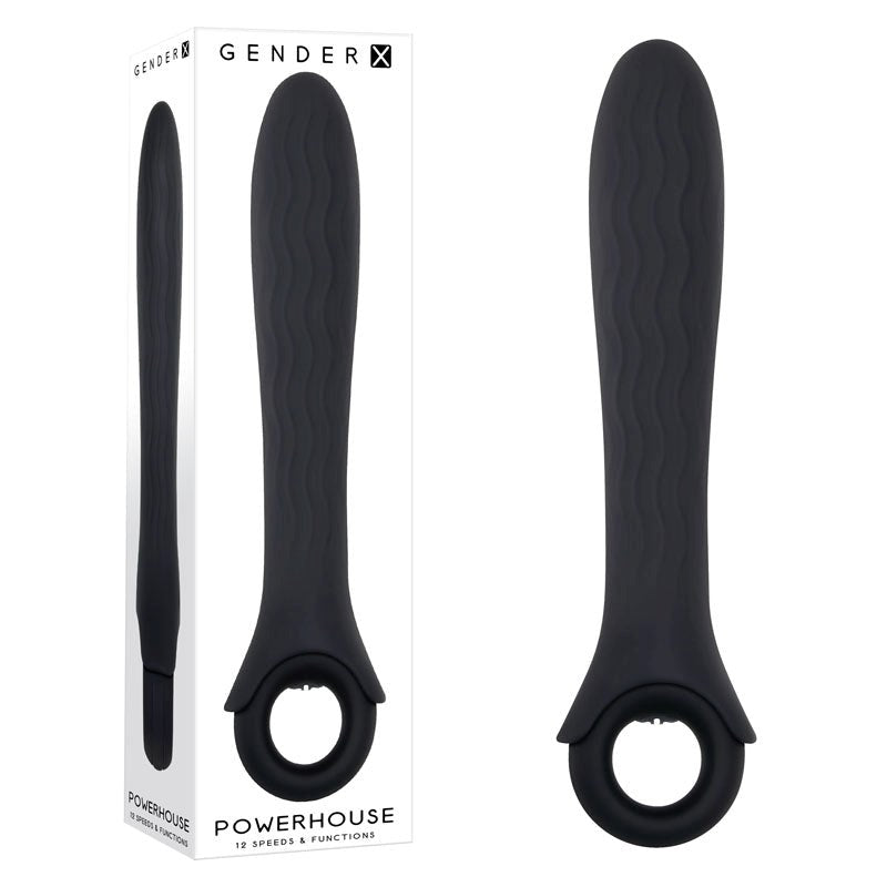 Gender X POWERHOUSE Vibrator - Black - - G-Spot Vibrators