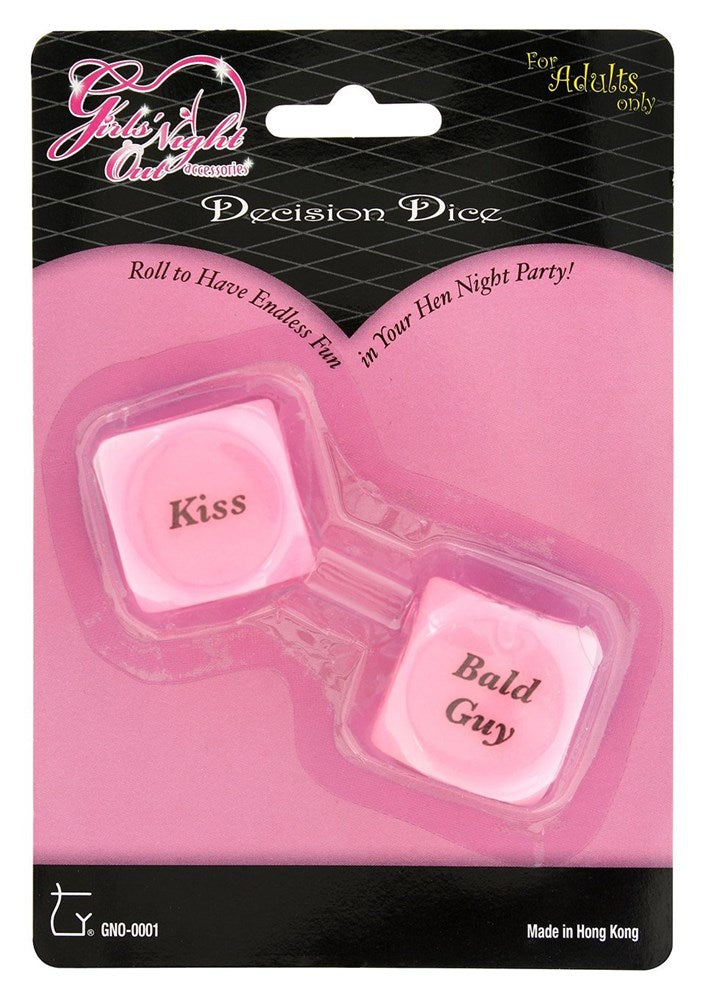 Girls Night out Decision Dice - - Sex Games, Coupons and Tricks